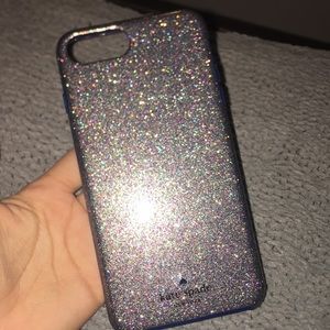 GLITTER KATE SPADE 6/7/8 PLUS IPHONE CASE
